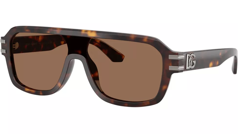 Dolce & Gabbana DG4507 (502/73) | Unisex Kahverengi Güneş Gözlüğü